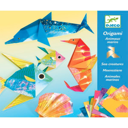 PAPIROFLEXIA ORIGAMI ANIMALES MARINOS