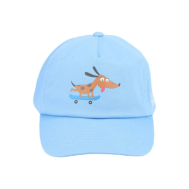 GORRA CON VISERA AZUL SKATER DOG