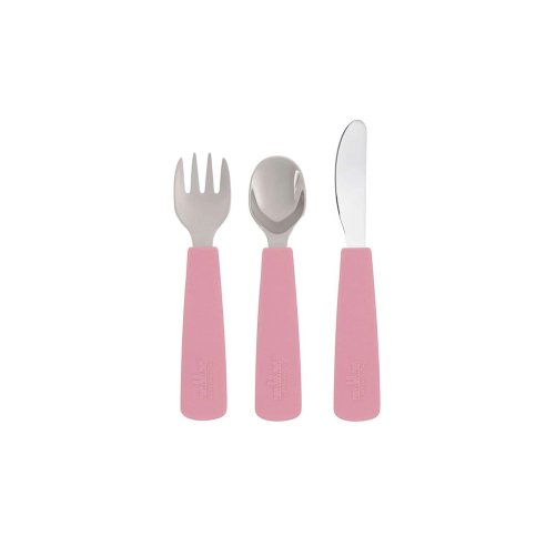 SET TRES CUBIERTOS FEEDIE DUSTY ROSE