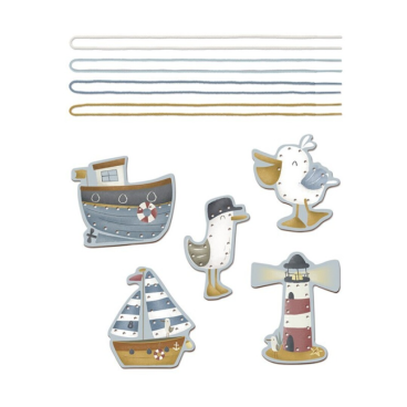 TARJETAS PARA ENLAZAR CORDONES SAILORS