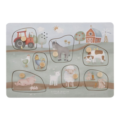 PUZZLE CON SONIDO PEQUEÑA GRANJA FSC