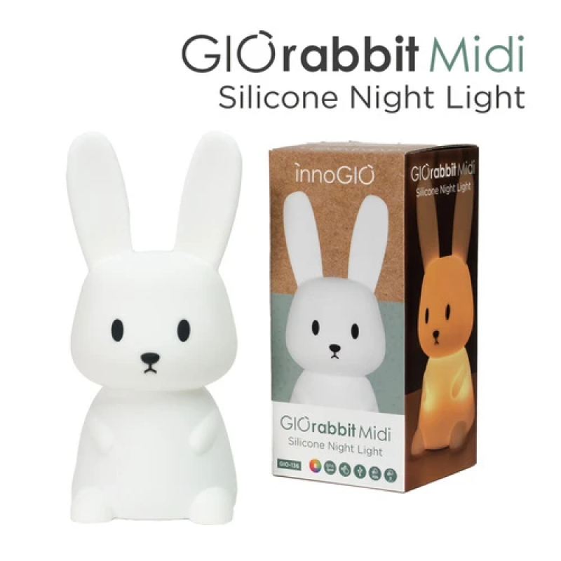 INNOGIO LUZ NOCTURNA DE SILICONA GIORABBIT MIDI GIO-137