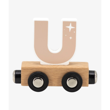 LETRA TREN COLOR "U"