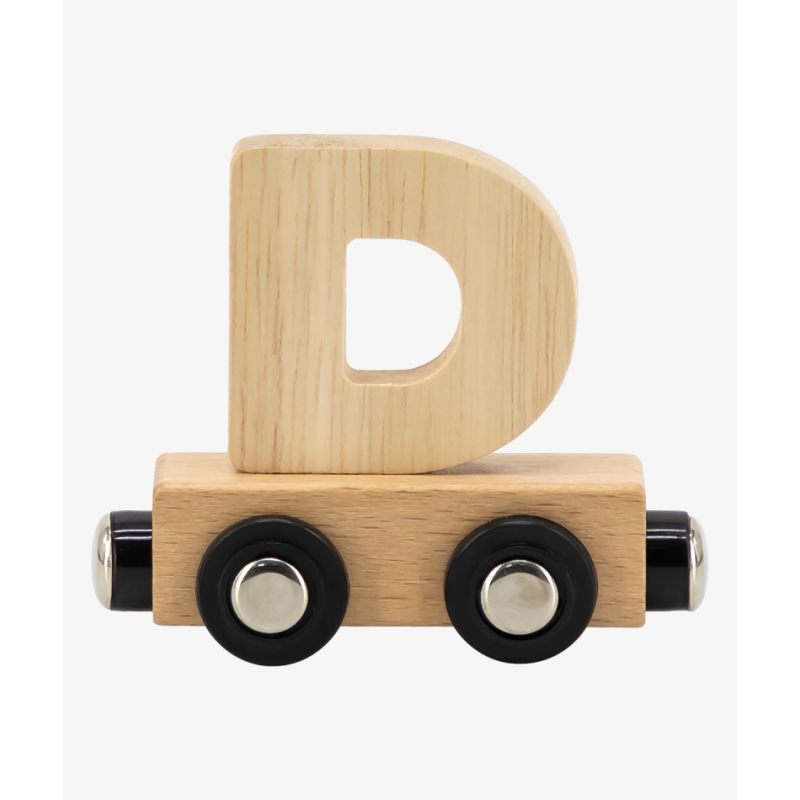 LETRA TREN NATURAL "D"